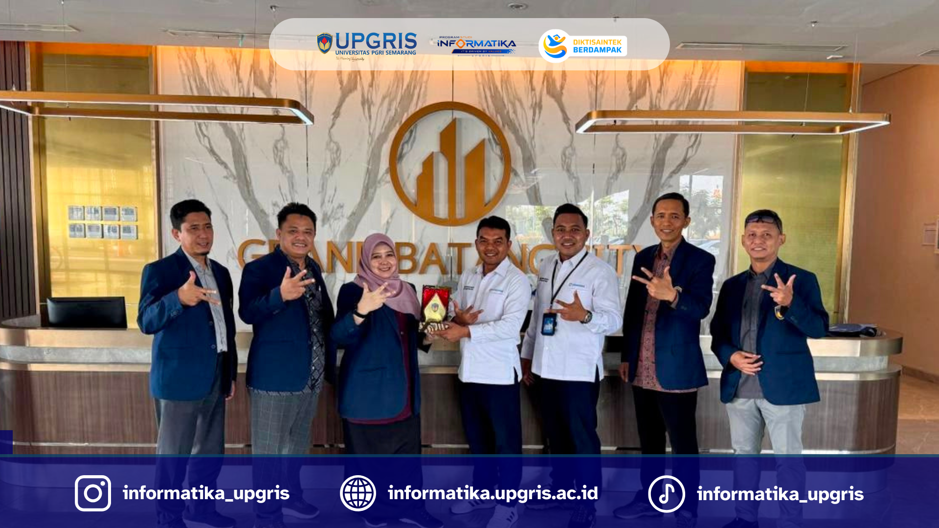 Perkuat Kompetensi, Informatika UPGRIS Jajaki Magang di Kawasan Industri Batang